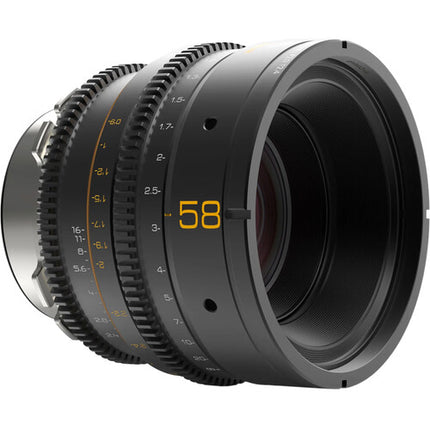 Dulens APO Mini Prime 58mm T2.4 Lente Canon EF con Montura Intercambiable
