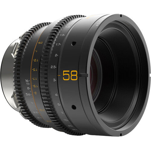 Dulens APO Mini Prime 58mm T2.4 Lente Canon EF con Montura Intercambiable
