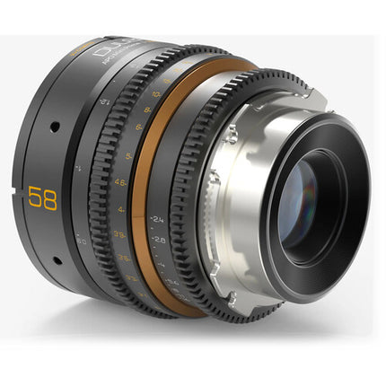 Dulens APO Mini Prime 58mm T2.4 Lente Canon EF con Montura Intercambiable