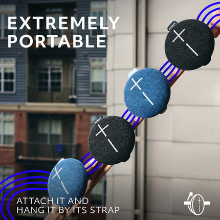 Ultimate Ears MINIROLL Altavoz Bluetooth portátil impermeable azul majestuoso 12 horas reproducción