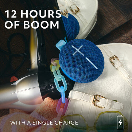 Ultimate Ears MINIROLL Altavoz Bluetooth portátil impermeable azul majestuoso 12 horas reproducción
