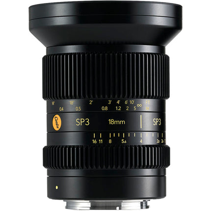 Cooke SP3 18mm T2.4 Objetivo Prime para Sensor Completo Sony E