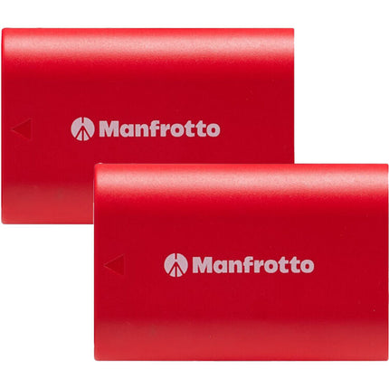 Manfrotto LP-E6NH Batería 2400mAh 7.2V Pack de 2 para Canon DSLR y Mirrorless