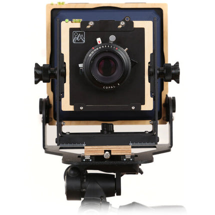 Intrepid Camera 4 x 5 Cámara de Vista Azul Extensión 30 cm Control Lineal