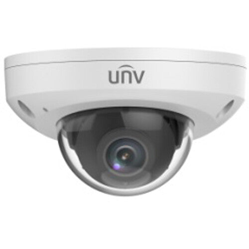 Uniview IPC318SR3-ADF28KM-G Cámara Mini Domo Exterior 8MP 3840x2160 2.8mm PoE