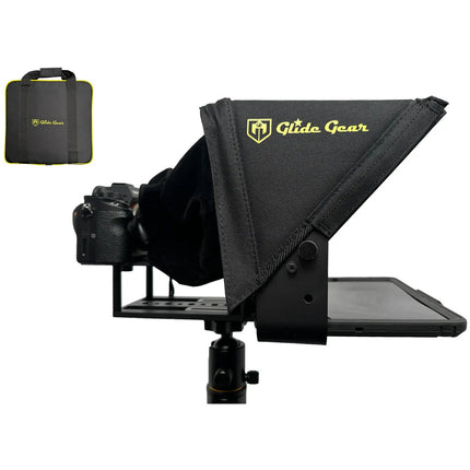 Glide Gear iPad Smartphone Teleprompter V2 Teleprompter móvil con tripié y divisor 70/30