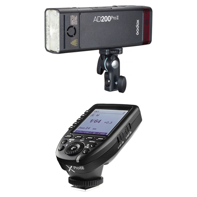 Godox AD200Pro II TTL Flash de Bolsillo 200Ws con Trigger XProN para Nikon