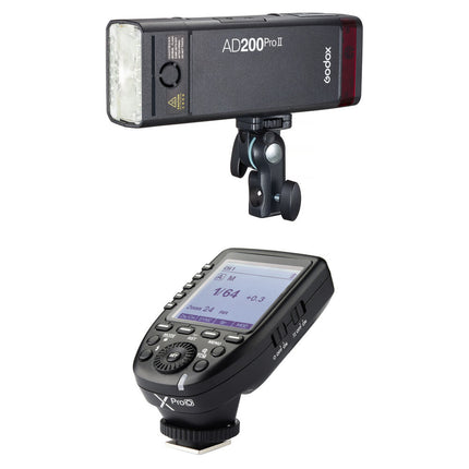 Godox AD200Pro II Flash TTL con 200Ws Batería y Trigger XProO para Olympus Panasonic