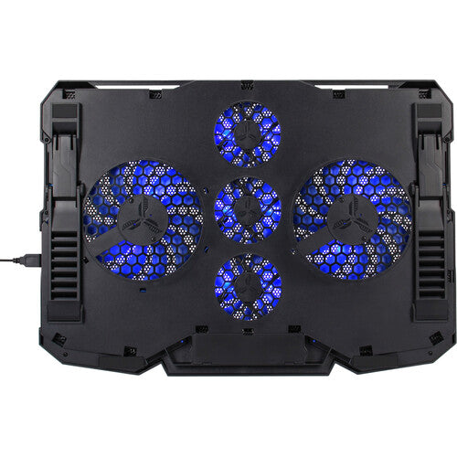 Enhance Cryogen 2 Base Refrigerante para Portátil Azul con 2 Ventiladores 130mm y Control LED