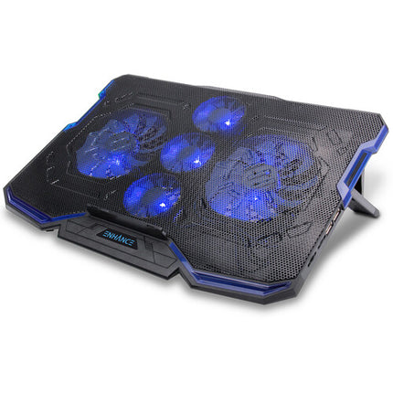Enhance Cryogen 2 Base Refrigerante para Portátil Azul con 2 Ventiladores 130mm y Control LED