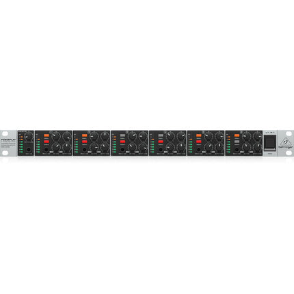 Behringer HA6000 Amplificador Mezclador y Distribuidor de Auriculares 6 Canales con EQ de 2 Bandas y Medidor LED