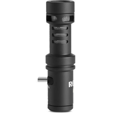 RODE VideoMic Me-C+ Micrófono Direccional con Conexión USB-C 48 kHz Kit Clip y Paraviento