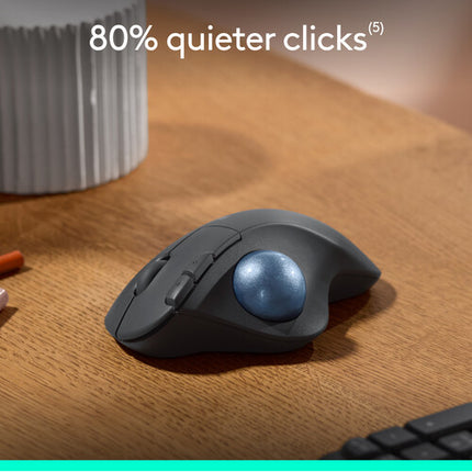 Logitech Ergo M575S Ratón Inalámbrico Trackball 2000 dpi Bluetooth