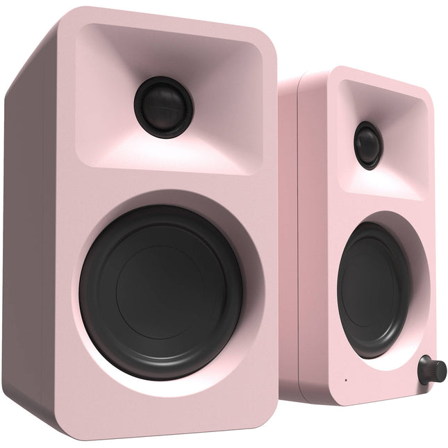 Kanto Living ORA altavoces activos inalámbricos de escritorio 50W RMS 3 pulgadas rosa mate