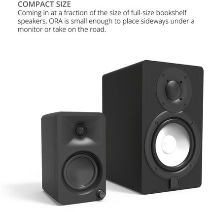 Kanto Living ORA altavoces activos inalámbricos de escritorio 50W RMS 3 pulgadas rosa mate