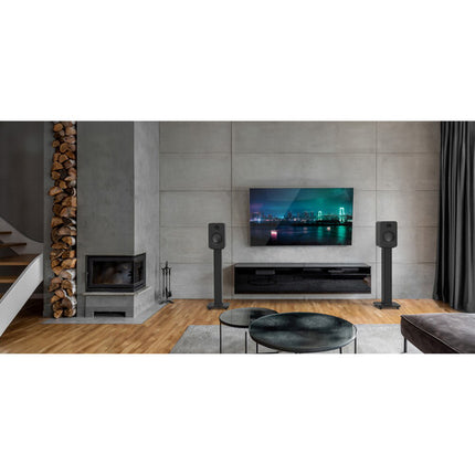 Kanto Living Ren Altavoces Estantería Activos Inalámbricos 100W Bluetooth 5.3 Matte Black