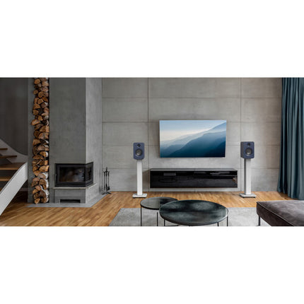 Kanto Living Ren Altavoces Estantería Activos Inalámbricos 100W Azul Mate