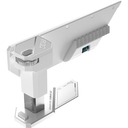 ASUS Republic of Gamers Herculx Soporte para Tarjeta Gráfica Blanco 2.8 a 5 pulgadas Altura Nivel de Espíritu
