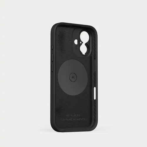 Funda Moment para iPhone 16 Plus Montura para lentes T-Series negro