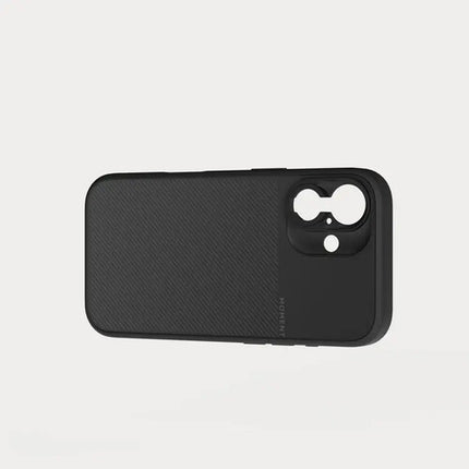 Funda Moment para iPhone 16 Plus Montura para lentes T-Series negro