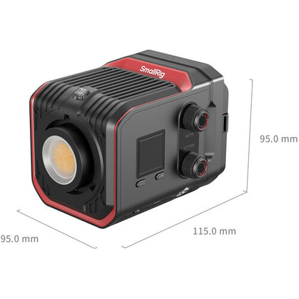 SmallRig RC 100B Luz LED Bi-Color 20 100 Lux 2700-6500K con Reflector