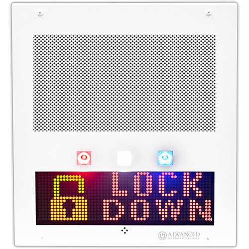 Advanced Network Devices InformaCast Pantalla IP HD con Altavoz 8" y Micrófono Integrado