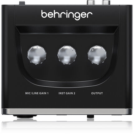 Behringer U-PHORIA UM2 Interfaz de Audio USB 2 Entradas 2 Salidas 48 kHz 16-Bit