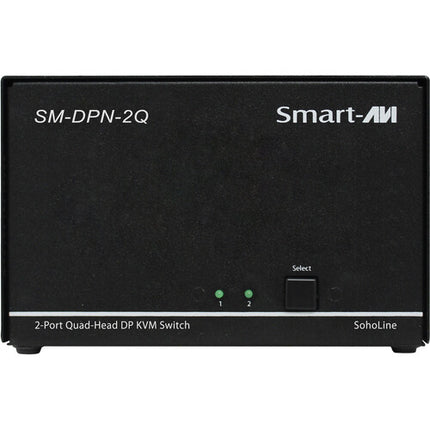 Smart-AVI KVM Switch DisplayPort 2 Puertos Quad-Head 3840x2160 60Hz USB 2.0 Audio