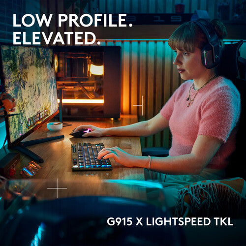 Logitech G915 X LIGHTSPEED TKL LP Teclado Mecánico RGB Bluetooth 60%