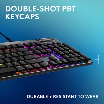 Logitech G G915 X Teclado Mecánico para Juegos con Cable RGB y Switches GL Táctiles