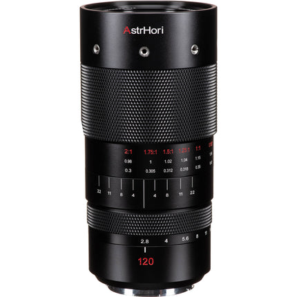 AstrHori 120mm f2.8 2X Objetivo Macro Full Frame 13 Aspas Manual