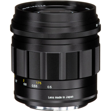 Voigtlander Nokton Objetivo Manual 75mm f1.5 Asférico Nikon Z Full-Frame