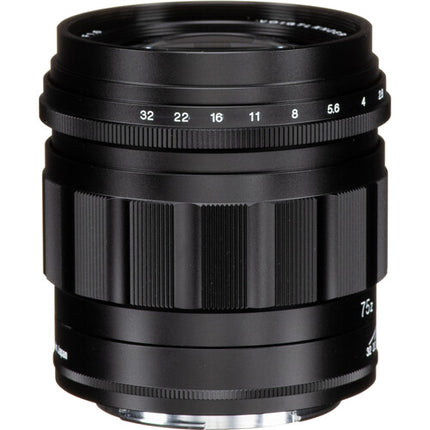 Voigtlander Nokton Objetivo Manual 75mm f1.5 Asférico Nikon Z Full-Frame