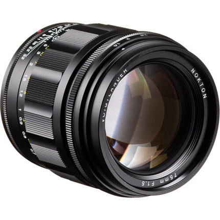 Voigtlander Nokton Objetivo Manual 75mm f1.5 Asférico Nikon Z Full-Frame