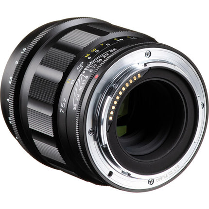Voigtlander Nokton Objetivo Manual 75mm f1.5 Asférico Nikon Z Full-Frame