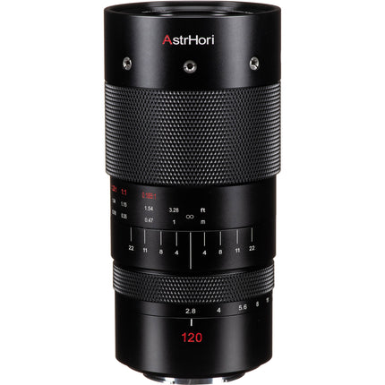 AstrHori 120mm f/2.8 Lente Macro Sony E 2X Magnificación Manual Full Frame