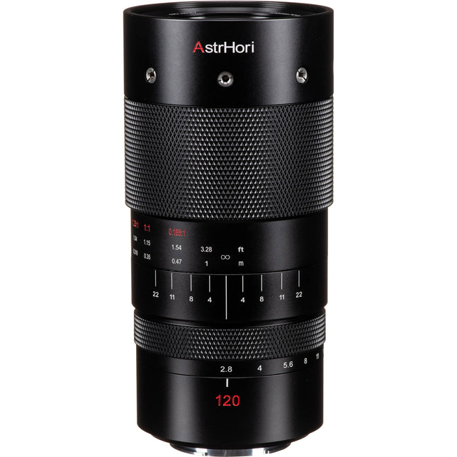 AstrHori 120mm f/2.8 Lente Macro Sony E 2X Magnificación Manual Full Frame