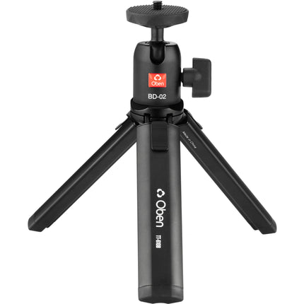 Oben TT-610B Tripode de Mesa de Aluminio Capacidad 3 kg con Cabezal Esférico BD-02