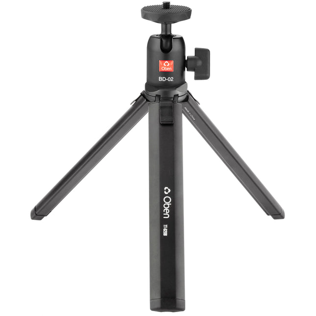 Oben TT-620B Trípode de Mesa de Aluminio con Cabezal Esférico BD-02 y Capacidad 3 kg
