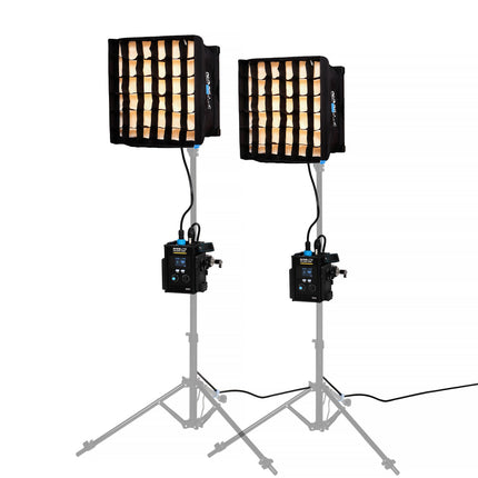 Nanlite PavoSlim 60B Panel LED Bicolor 2700-6500K Kit 2 Luces