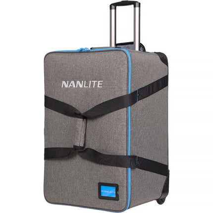 Nanlite FC-500B Foco LED Bicolor Kit 2 Luces 2700-6500K 65640 Lux Maleta