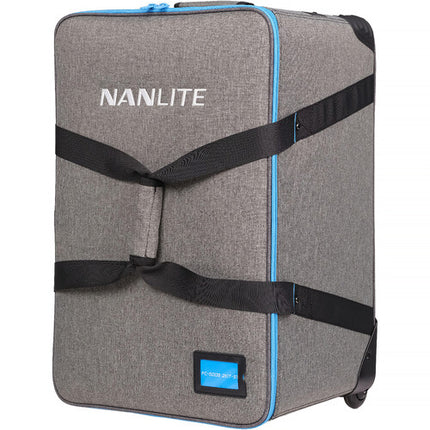 Nanlite FC-500B Foco LED Bicolor Kit 2 Luces 2700-6500K 65640 Lux Maleta
