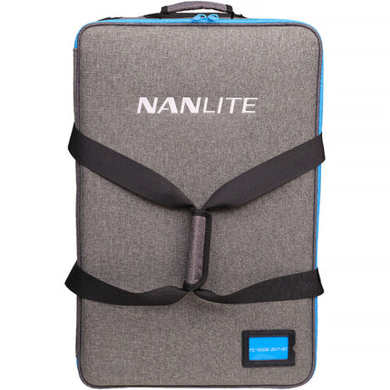Nanlite FC-500B Foco LED Bicolor Kit 2 Luces 2700-6500K 65640 Lux Maleta