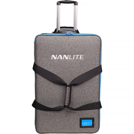 Nanlite FC-500B Foco LED Bicolor Kit 2 Luces 2700-6500K 65640 Lux Maleta