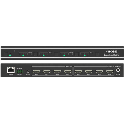 DVDO 4K 4x4 Matriz HDMI Seamless Controlador Video Wall 10 Modos