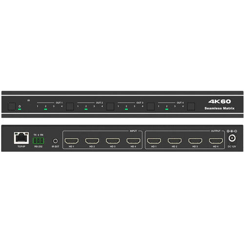 DVDO 4K 4x4 Matriz HDMI Seamless Controlador Video Wall 10 Modos