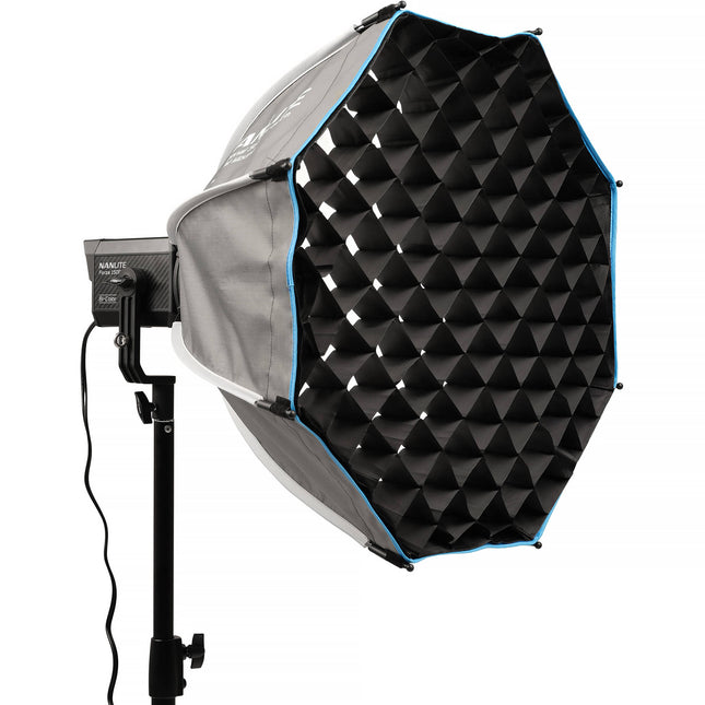 Nanlite Softbox Octogonal FM Mount 60 cm con Rejilla de Tela
