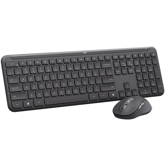 Logitech Signature Slim MK955 Teclado y Ratón Inalámbrico Bluetooth 5.1 400-4000 dpi Copilot