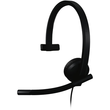 Logitech H570e Auricular Mono USB-C con Micrófono Ajustable y Cancelación de Ruido