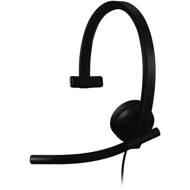 Logitech H570e Auricular Mono USB-C con Micrófono Ajustable y Cancelación de Ruido